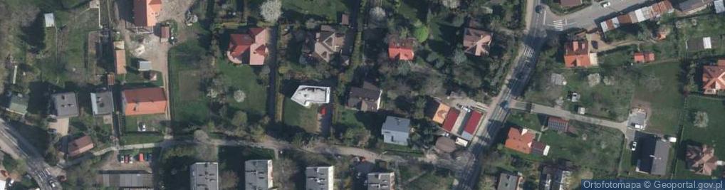 Zdjęcie satelitarne Mieszczańska ul.