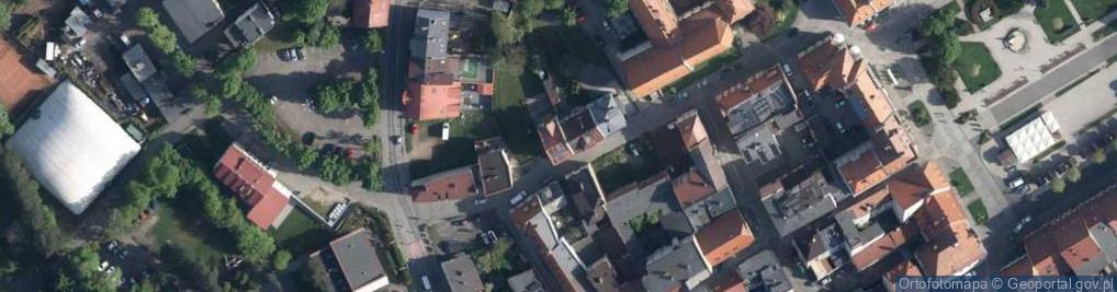 Zdjęcie satelitarne Minorytów ul.