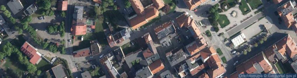 Zdjęcie satelitarne Minorytów ul.