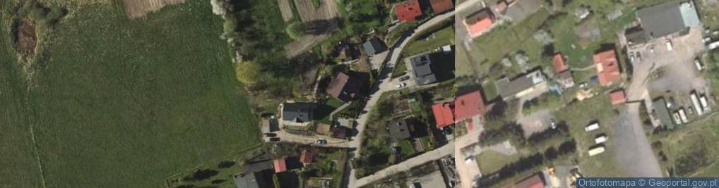 Zdjęcie satelitarne Migdałowa ul.
