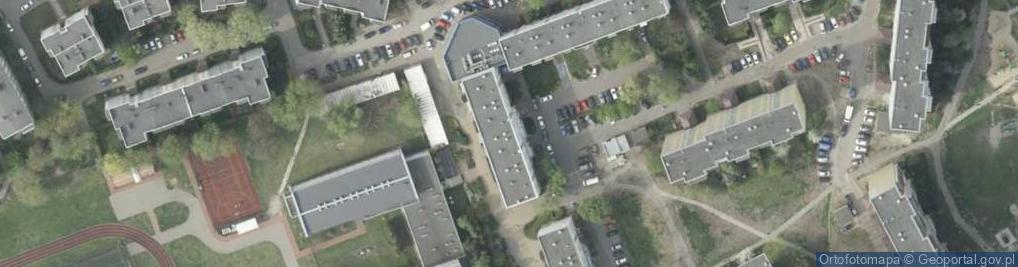 Zdjęcie satelitarne Mieszka I ul.