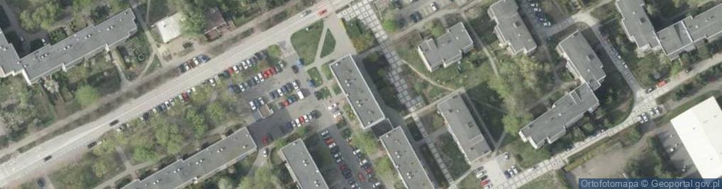 Zdjęcie satelitarne Mieszka I ul.