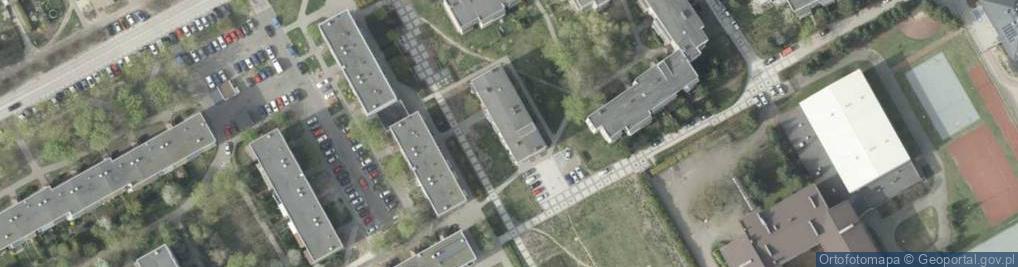 Zdjęcie satelitarne Mieszka I ul.