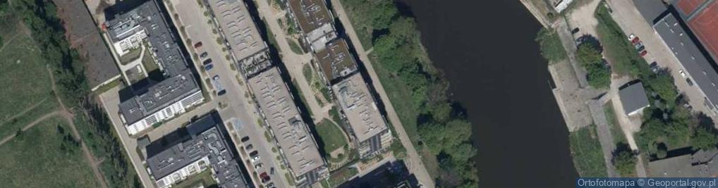 Zdjęcie satelitarne Mieszczańska ul.