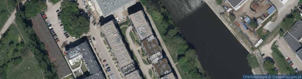 Zdjęcie satelitarne Mieszczańska ul.