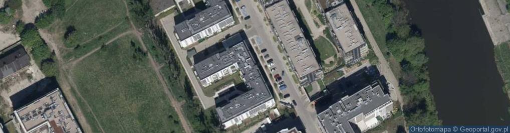 Zdjęcie satelitarne Mieszczańska ul.
