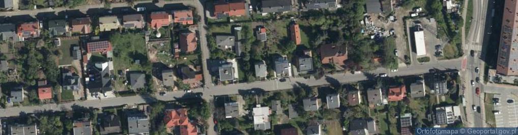 Zdjęcie satelitarne Milicka ul.