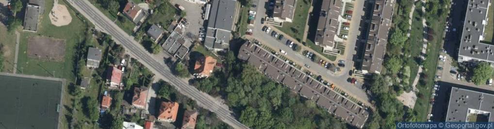 Zdjęcie satelitarne Miłostowska ul.