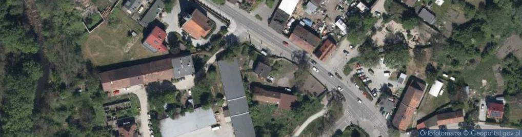 Zdjęcie satelitarne Miłoszycka ul.