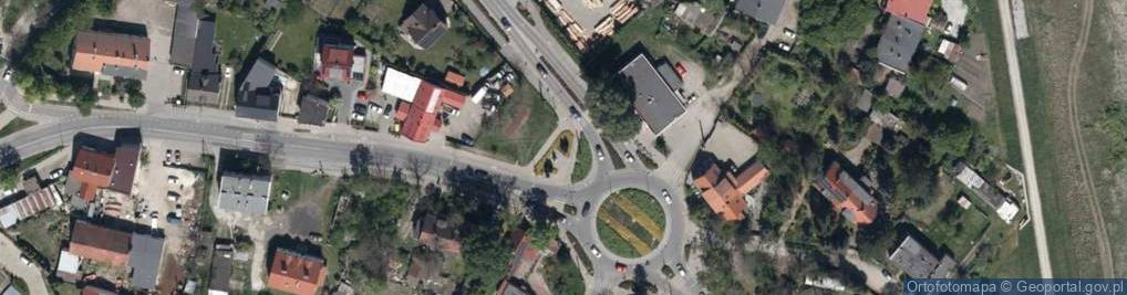 Zdjęcie satelitarne Miłoszycka ul.