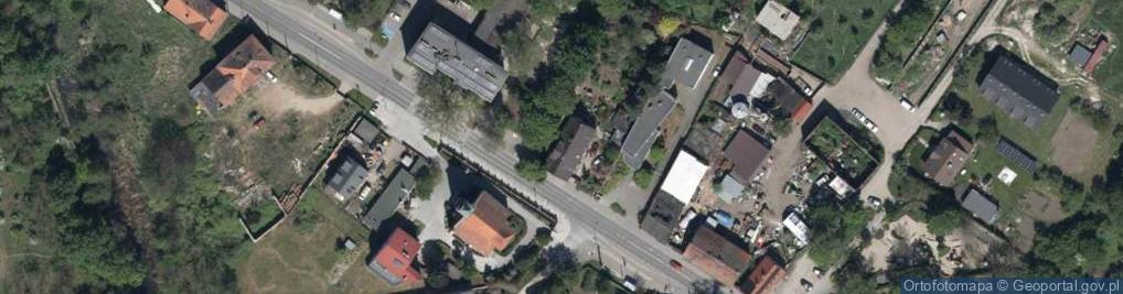 Zdjęcie satelitarne Miłoszycka ul.