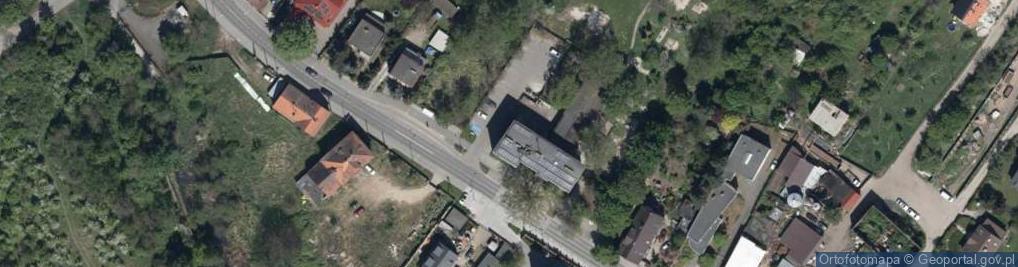 Zdjęcie satelitarne Miłoszycka ul.