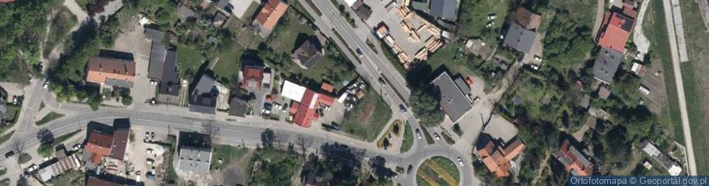 Zdjęcie satelitarne Miłoszycka ul.