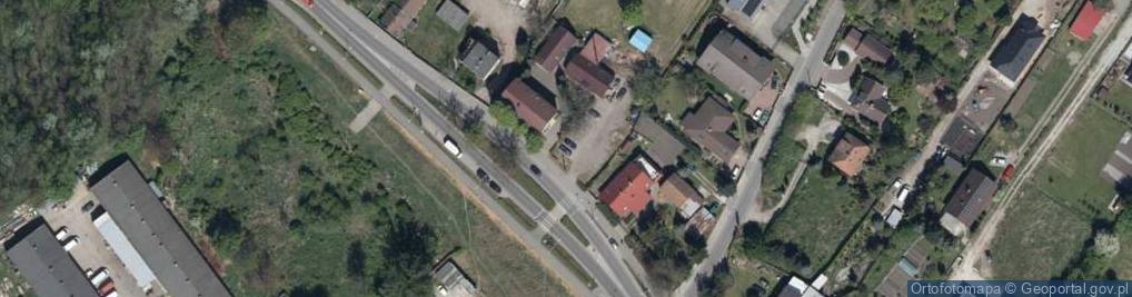 Zdjęcie satelitarne Miłoszycka ul.