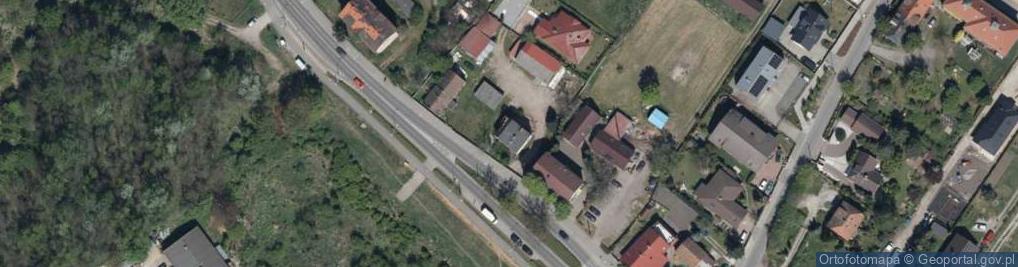 Zdjęcie satelitarne Miłoszycka ul.