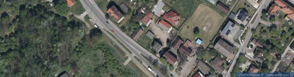 Zdjęcie satelitarne Miłoszycka ul.