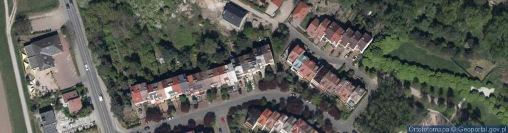 Zdjęcie satelitarne Mikołowska ul.