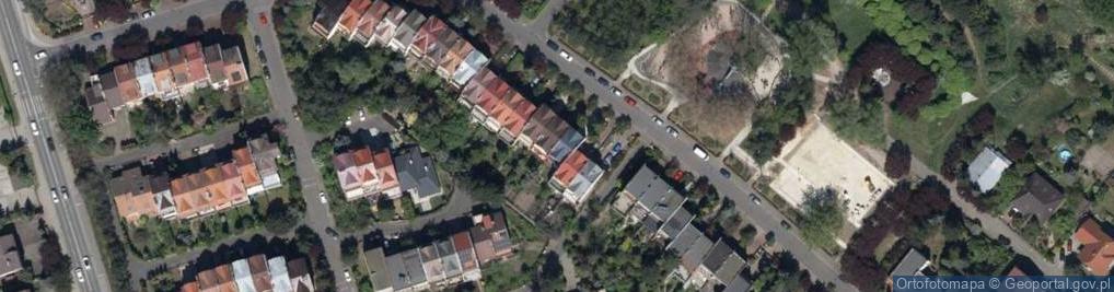 Zdjęcie satelitarne Mikołowska ul.