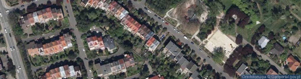 Zdjęcie satelitarne Mikołowska ul.