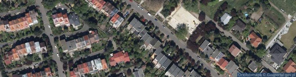Zdjęcie satelitarne Mikołowska ul.