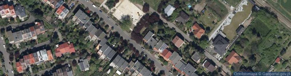 Zdjęcie satelitarne Mikołowska ul.