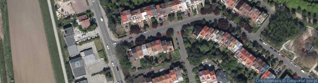 Zdjęcie satelitarne Mikołowska ul.