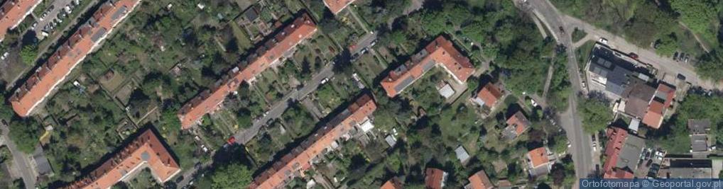 Zdjęcie satelitarne Mierosławskiego Ludwika, gen. ul.