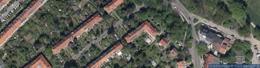 Zdjęcie satelitarne Mierosławskiego Ludwika, gen. ul.