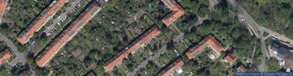 Zdjęcie satelitarne Mierosławskiego Ludwika, gen. ul.