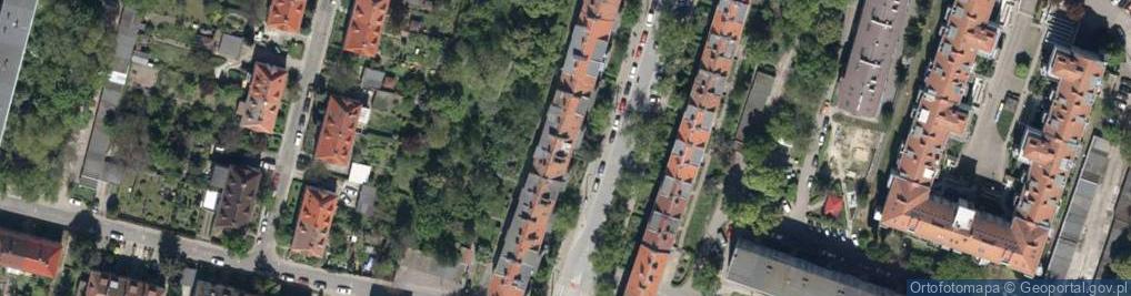 Zdjęcie satelitarne Mielecka ul.