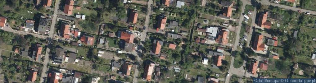 Zdjęcie satelitarne Miłkowska ul.