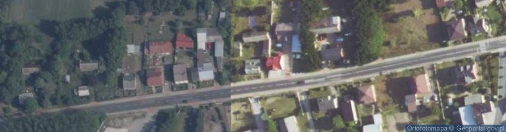 Zdjęcie satelitarne Mikorska ul.