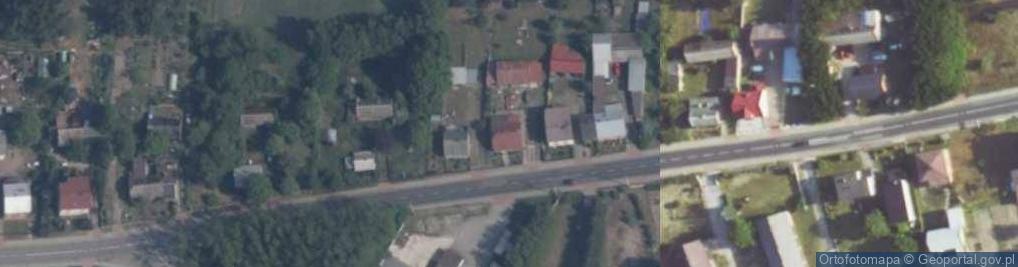 Zdjęcie satelitarne Mikorska ul.