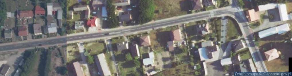 Zdjęcie satelitarne Mikorska ul.