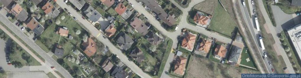 Zdjęcie satelitarne Miła ul.