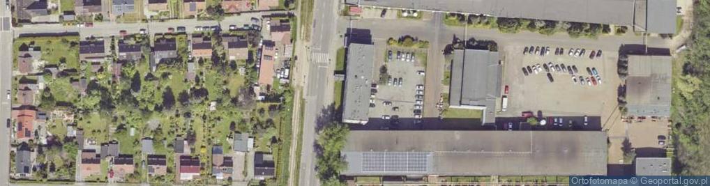 Zdjęcie satelitarne Mikulczycka ul.