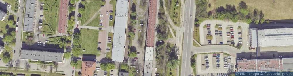 Zdjęcie satelitarne Mikulczycka ul.