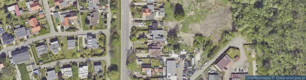 Zdjęcie satelitarne Mikulczycka ul.