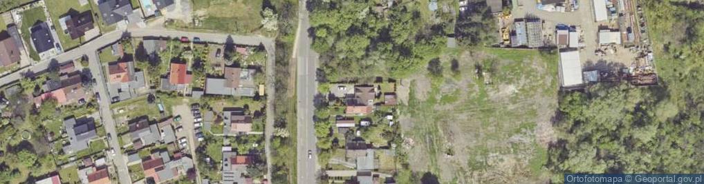 Zdjęcie satelitarne Mikulczycka ul.