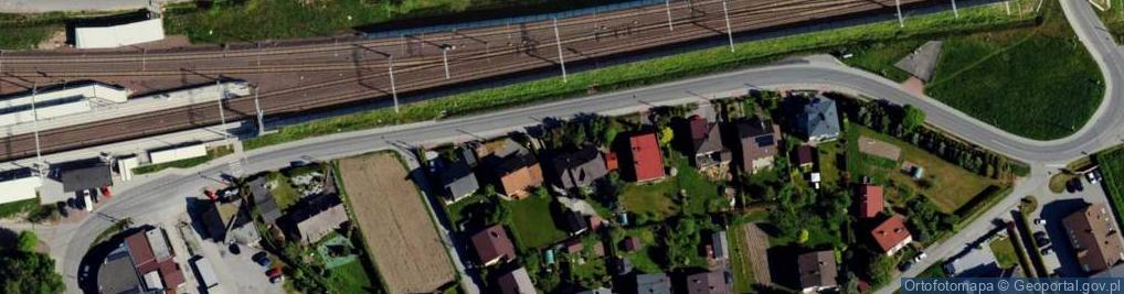 Zdjęcie satelitarne Miliardowicka ul.