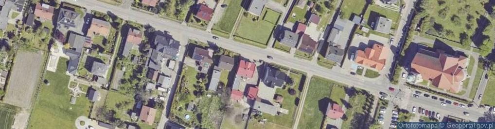 Zdjęcie satelitarne Mikulczycka ul.