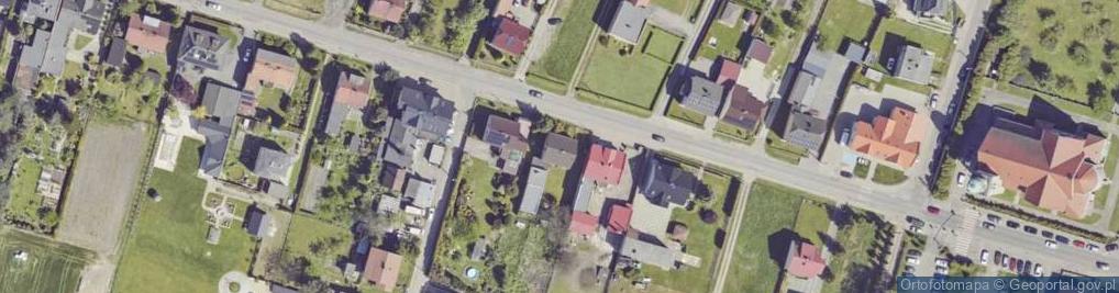 Zdjęcie satelitarne Mikulczycka ul.
