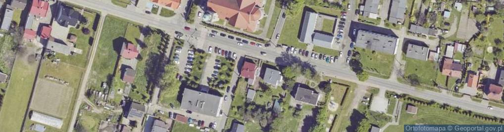Zdjęcie satelitarne Mikulczycka ul.