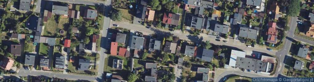 Zdjęcie satelitarne Miła ul.