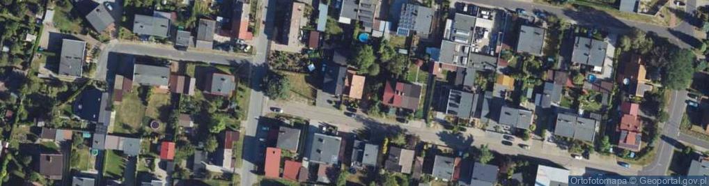 Zdjęcie satelitarne Miła ul.