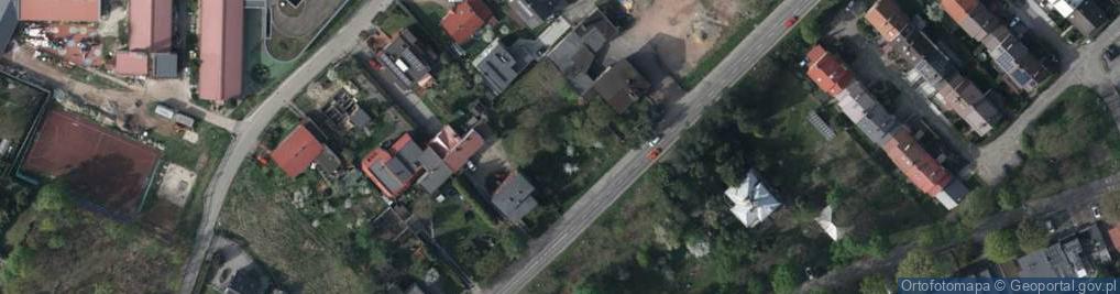 Zdjęcie satelitarne Mikołowska ul.