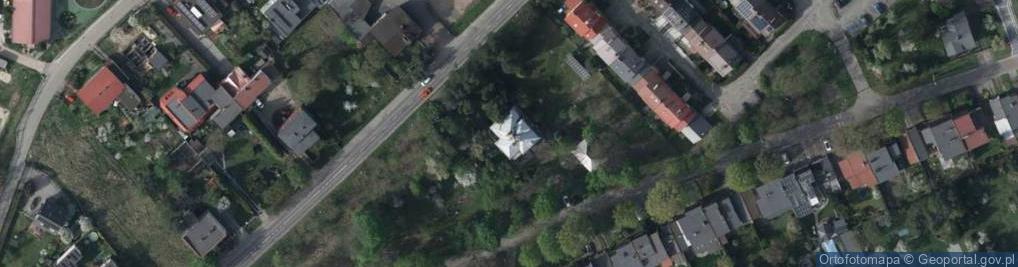 Zdjęcie satelitarne Mikołowska ul.