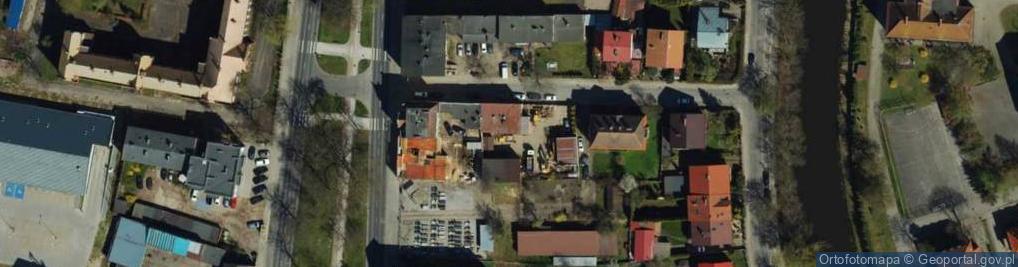 Zdjęcie satelitarne MKS Cieśliki ul.