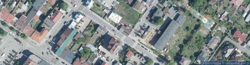Zdjęcie satelitarne Młyńska ul.