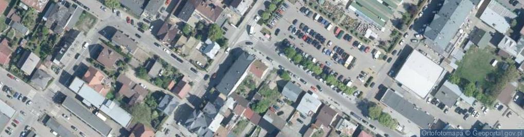 Zdjęcie satelitarne Młyńska ul.